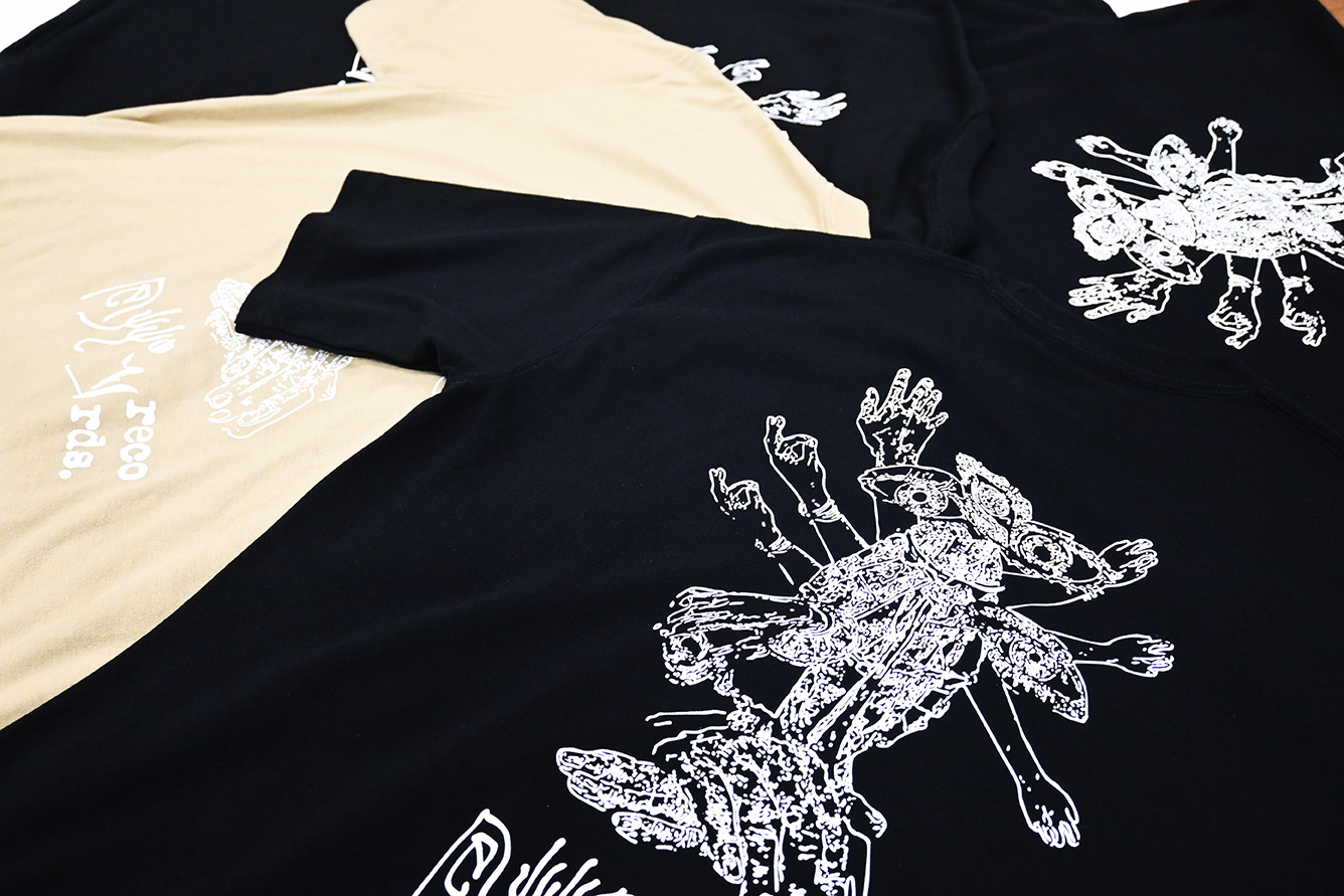 records2・blackcapra Tシャツ（佐賀県）