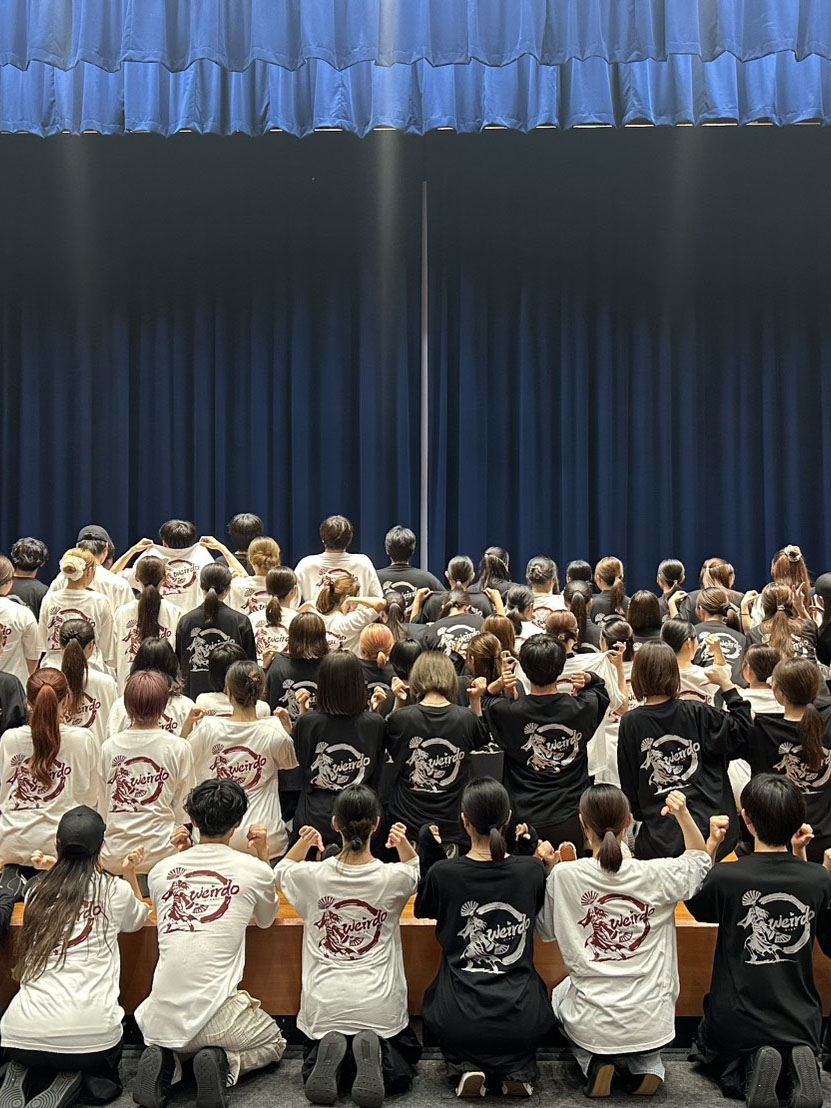 <strong>長崎大学医学部ダンス部様（長崎）</strong><br>[お客様コメント] <br>Tシャツ気に入りました！ ありがとうございました！ 来年もよろしくお願いします！