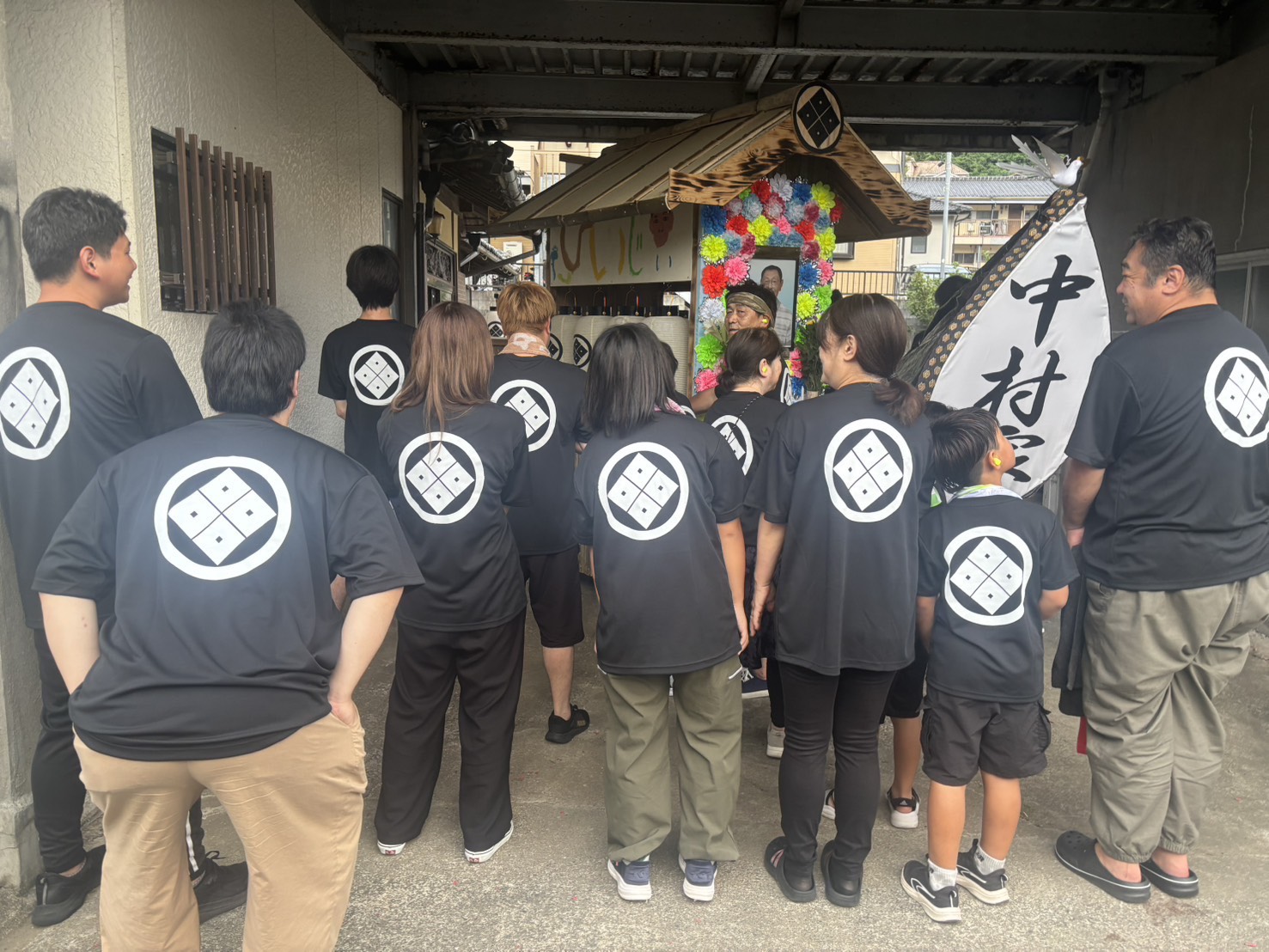 <strong>精霊流し用Tシャツ</strong><br>[お客様コメント] <br>ありがとうございました。 大満足です！